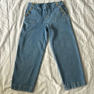Talbots sailor jeans blue size 10